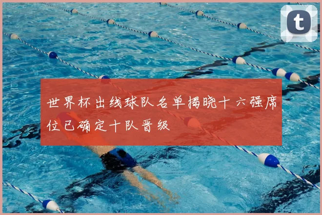 世界杯出线球队名单揭晓十六强席位已确定十队晋级