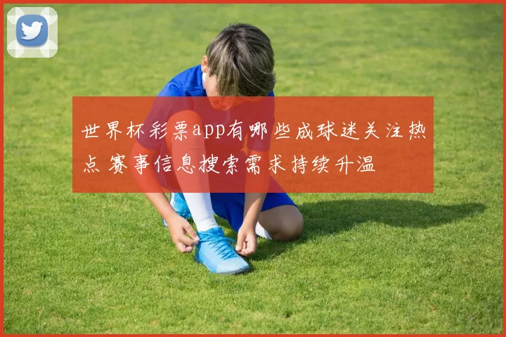 世界杯彩票app有哪些成球迷关注热点 赛事信息搜索需求持续升温